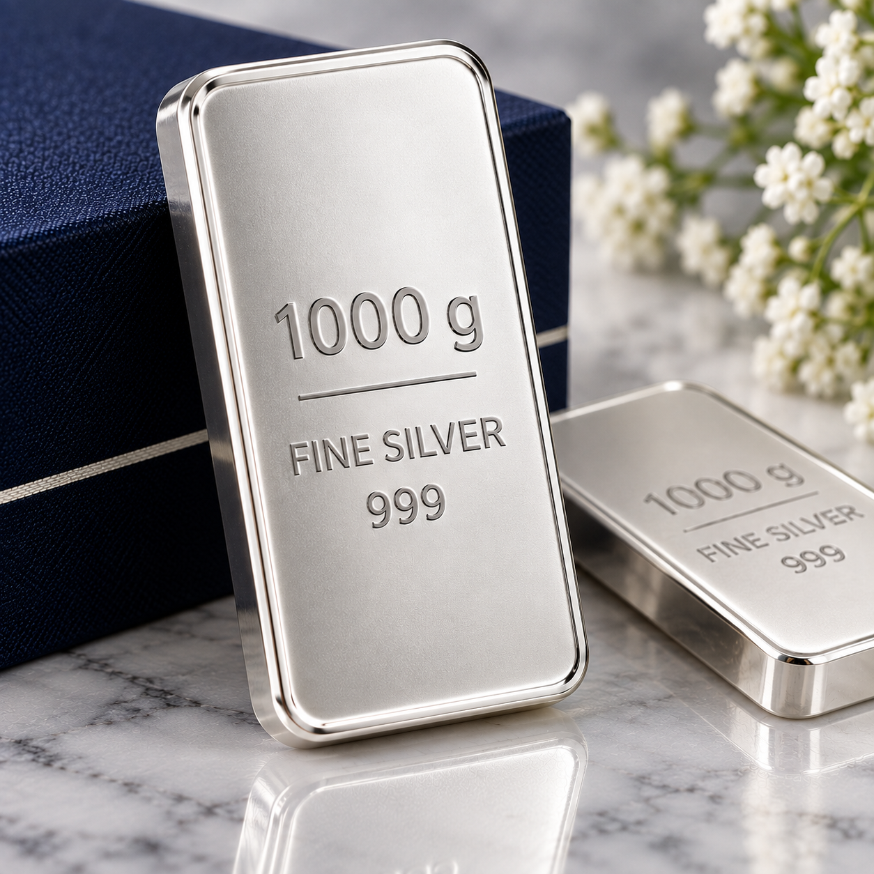 1000 Gram Silver Bar